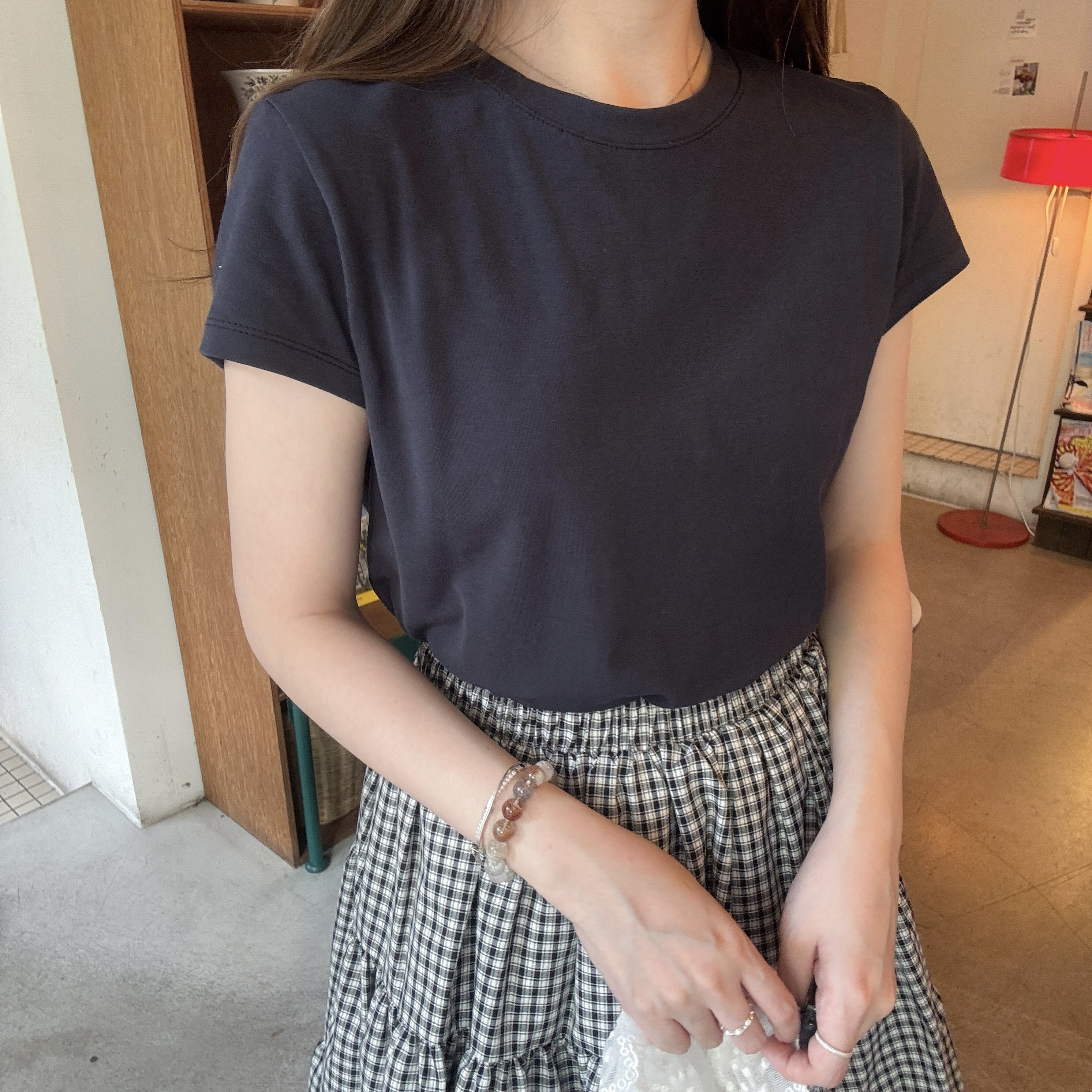 薄棉質basic tee