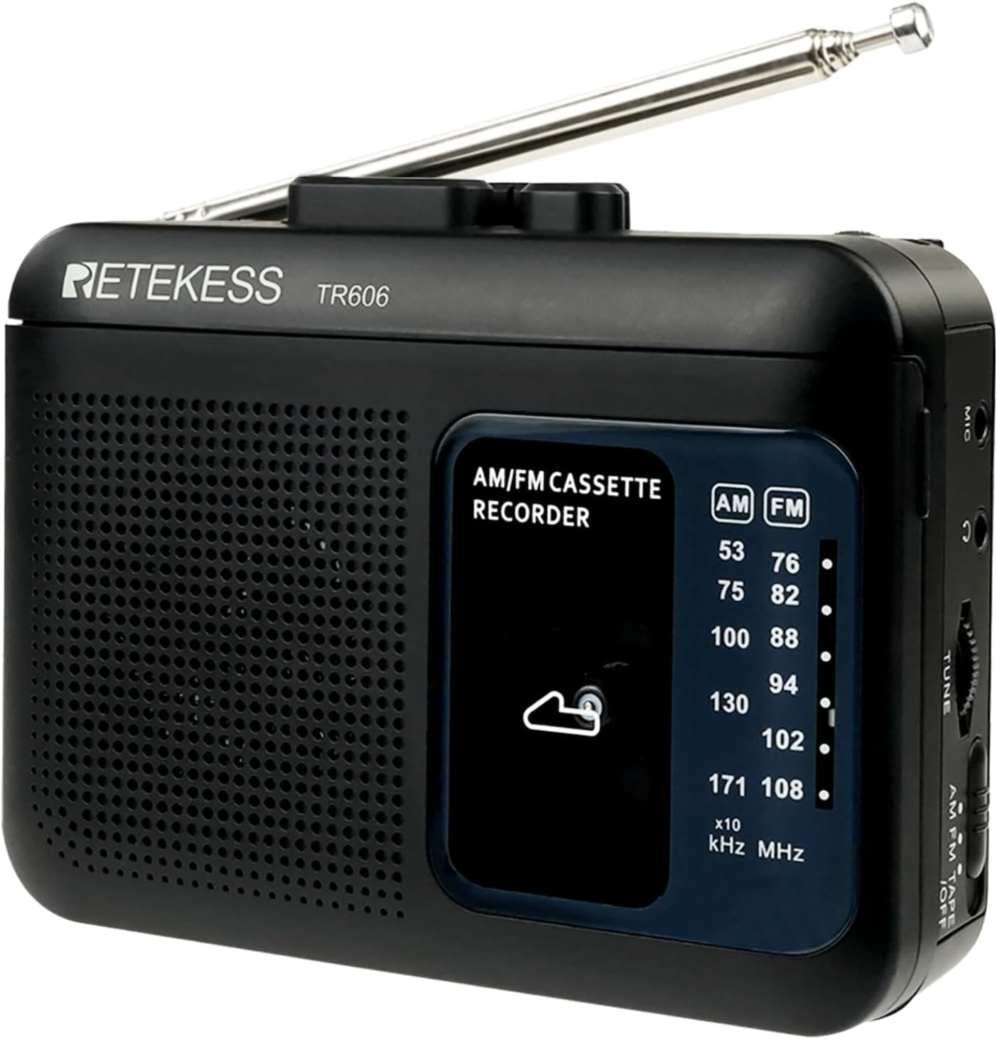 USB Radio Retekess 多功能經典卡式錄音帶播放機