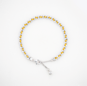 JA260516-J42-CCB0017-日本密宗佛教護身法器手鏈繩:法國真絲繩-顏色:黃色-材質:9k紅金-16-17-18CM約3.0-3.1g