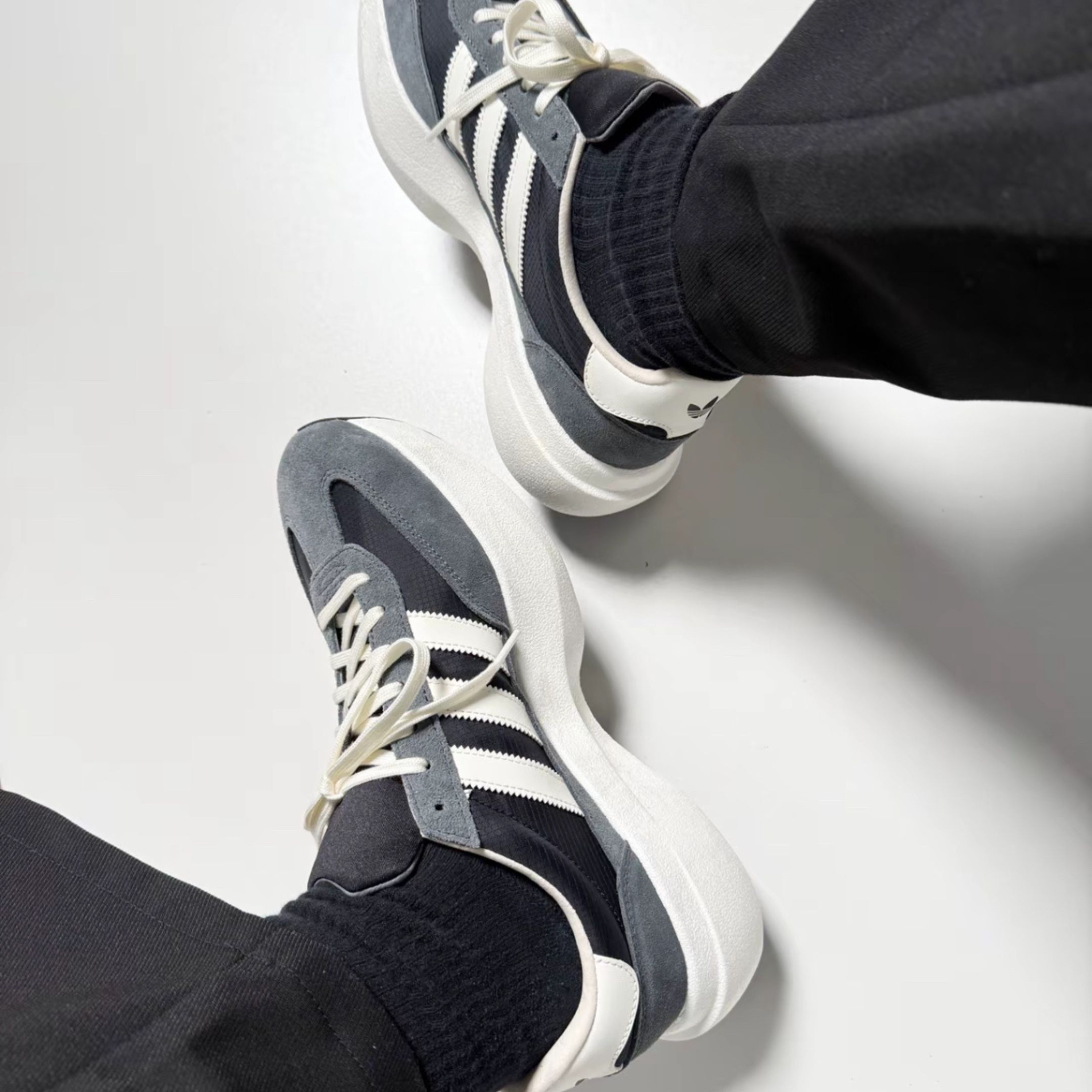 NICEDAY 代購 Adidas Originals SL 72 Pro 灰白 增高 舒適 貼合 休閒鞋 KK3072