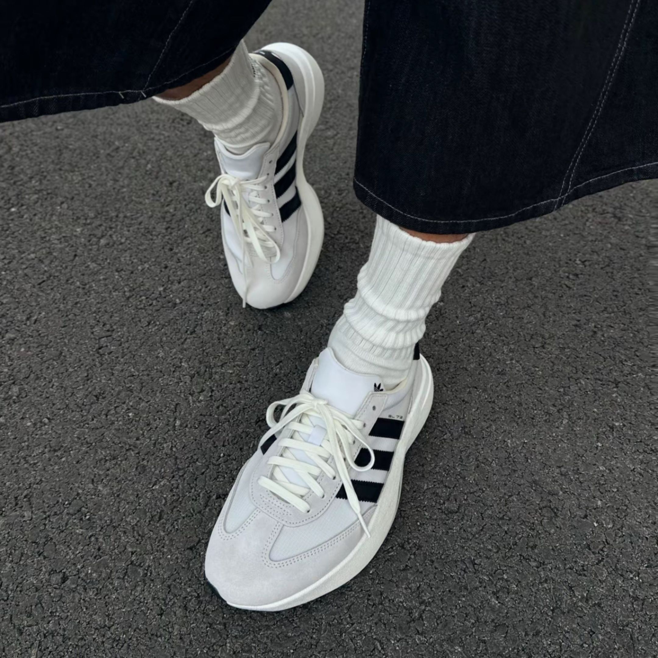 NICEDAY 代購 Adidas Originals SL 72 Pro 白 增高 舒適 貼合 休閒鞋 KK3074