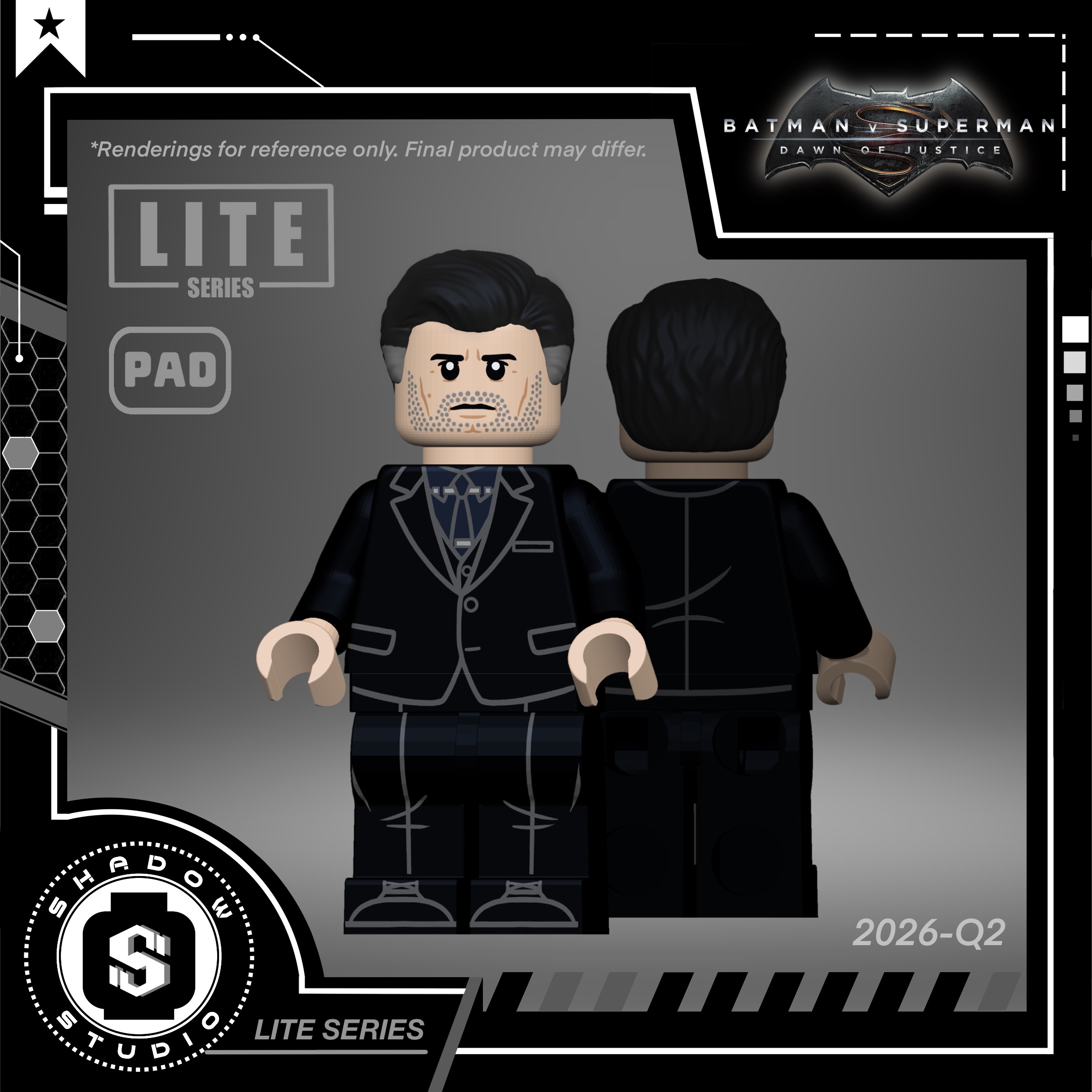 [Shadow Studio][Preorder] Batman V Superman - Bruce Wayne [PADprinted]