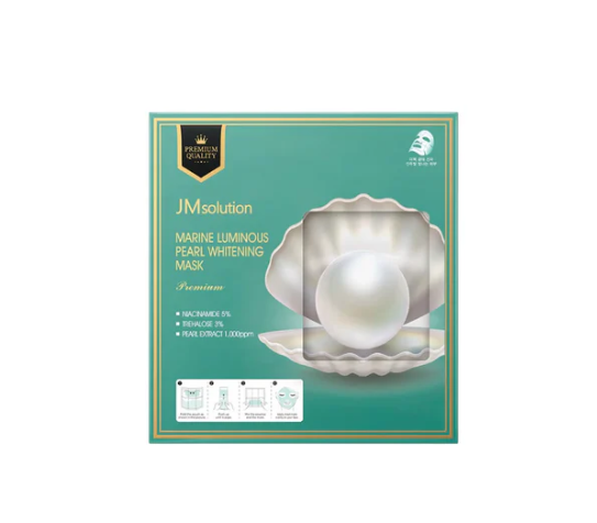 [S] JM JMSOLUTION MARINE LUMINOUS WHITENING MASK PREMIUM, 8809794735110 (SJM12)