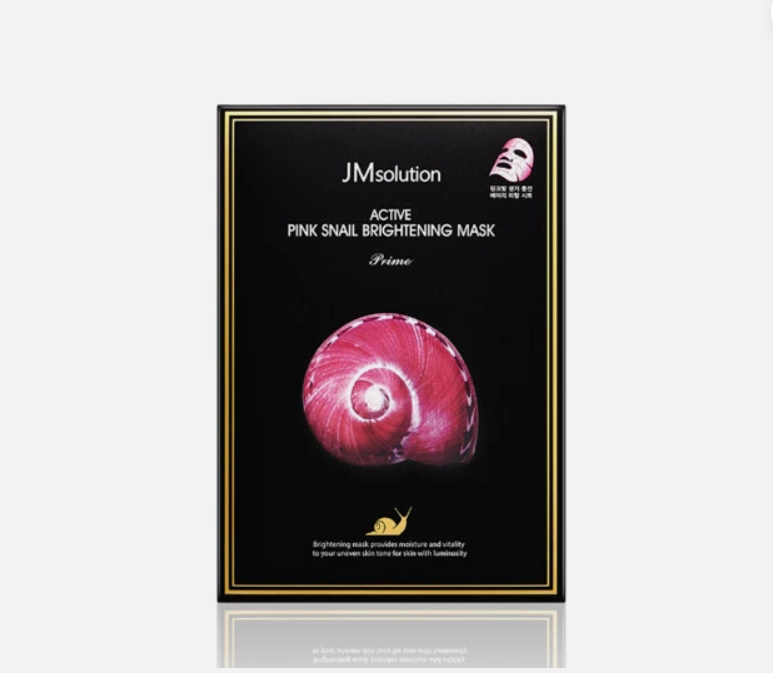 [S] JM JMSOLUTION ACTIVE PINK SNAIL BRIGHTENING MASK, 8809505547711 (SJM15)
