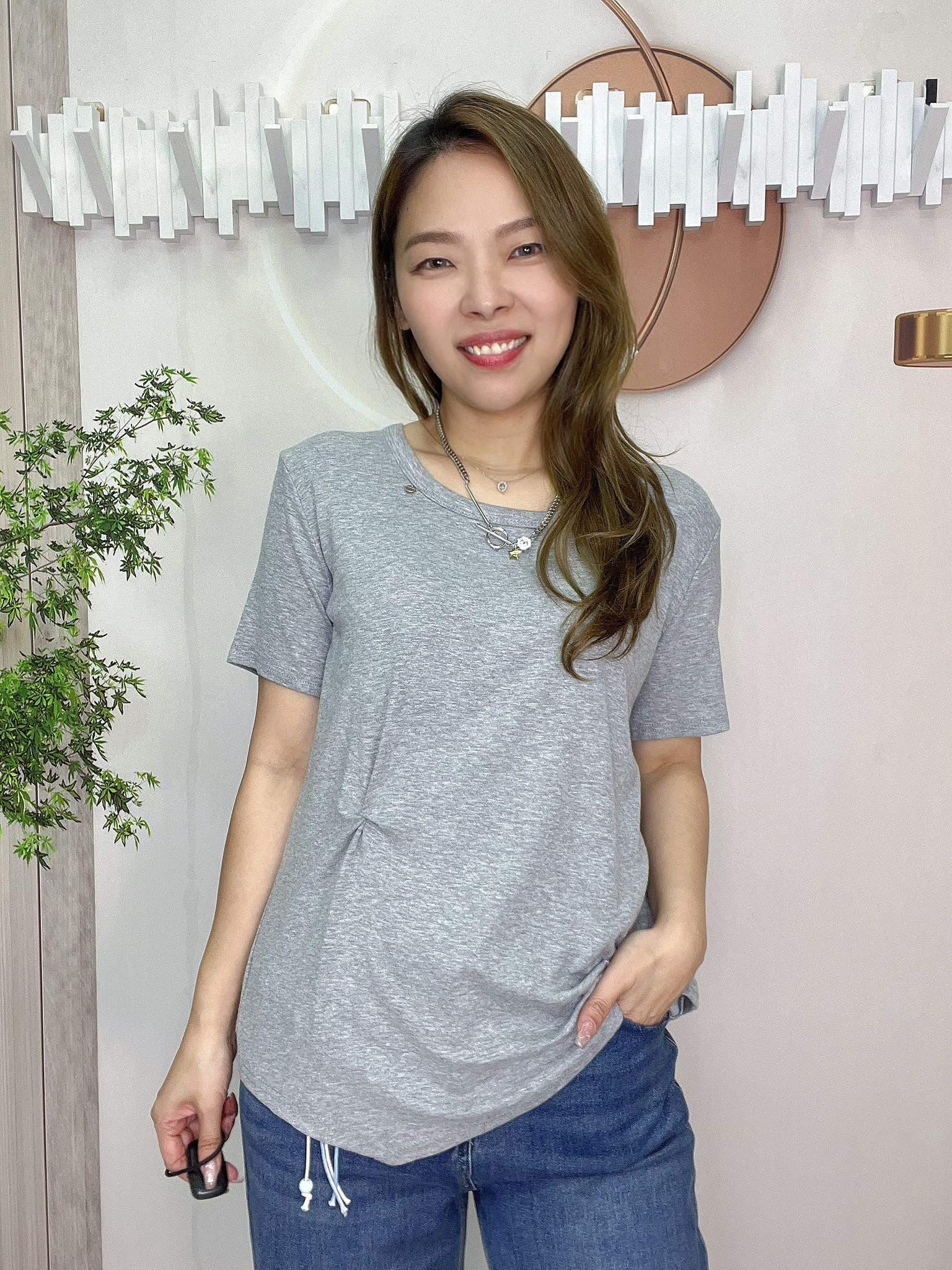 ma牌子高質淨色top~164Y
