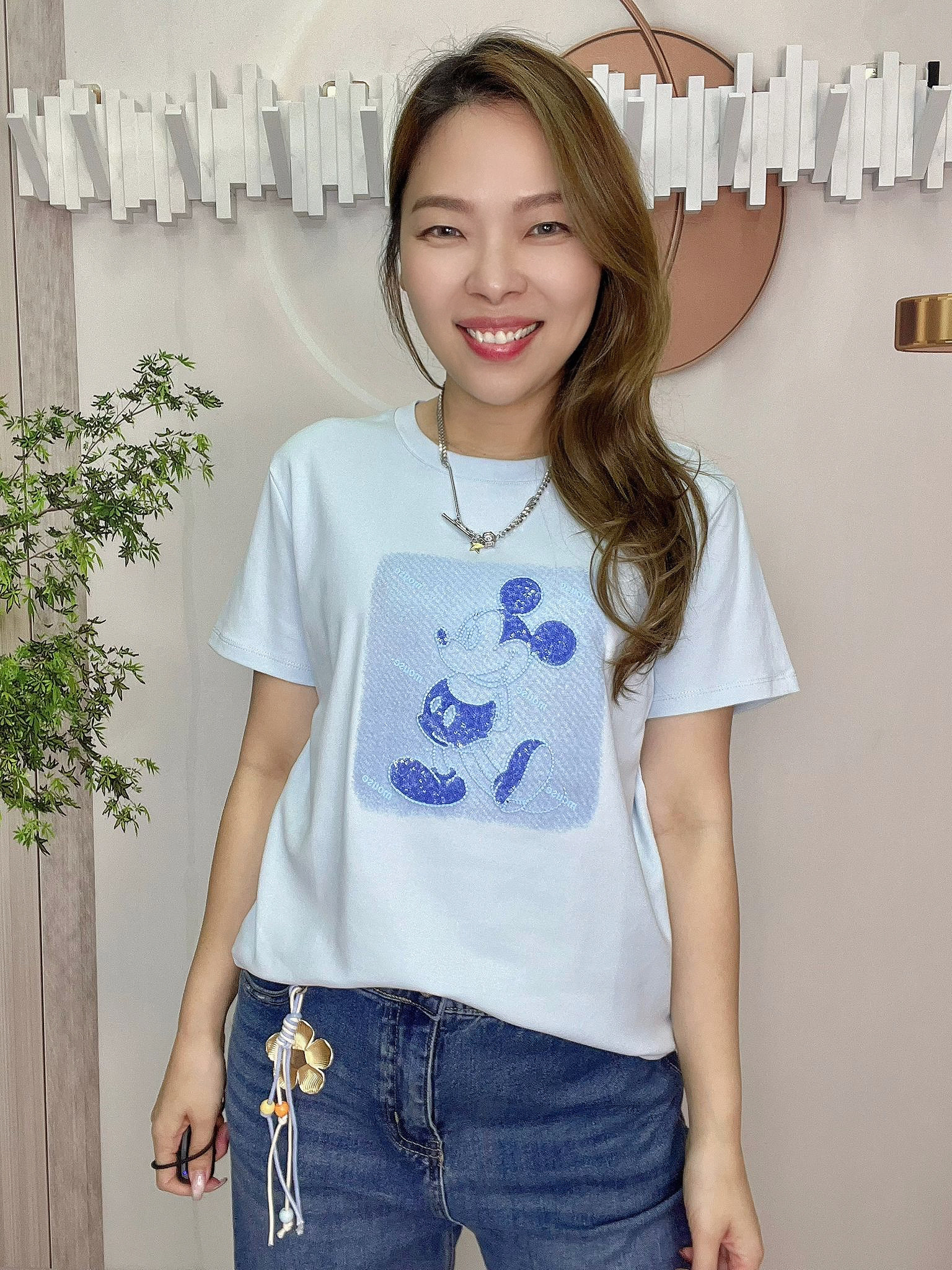 (現貨區)ma牌子米奇圖案top~164M