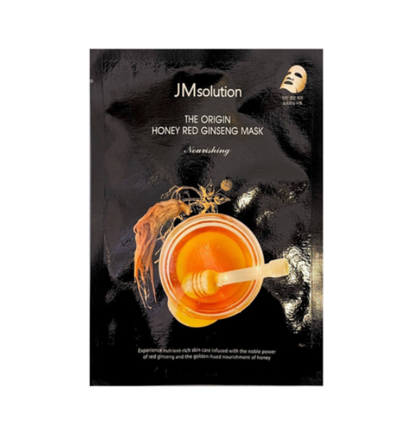 [S] JM JMSOLUTION THE ORIGIN HONEY RED GINSENG MASK, 8809794738500 (SJM17)