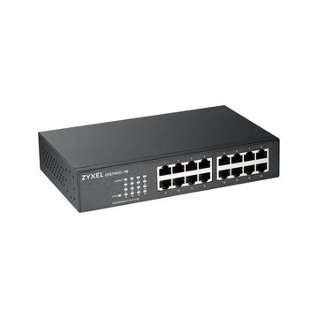 ZyXEL 合勤 GS1100-16S 16埠GbE無網管網路交換器