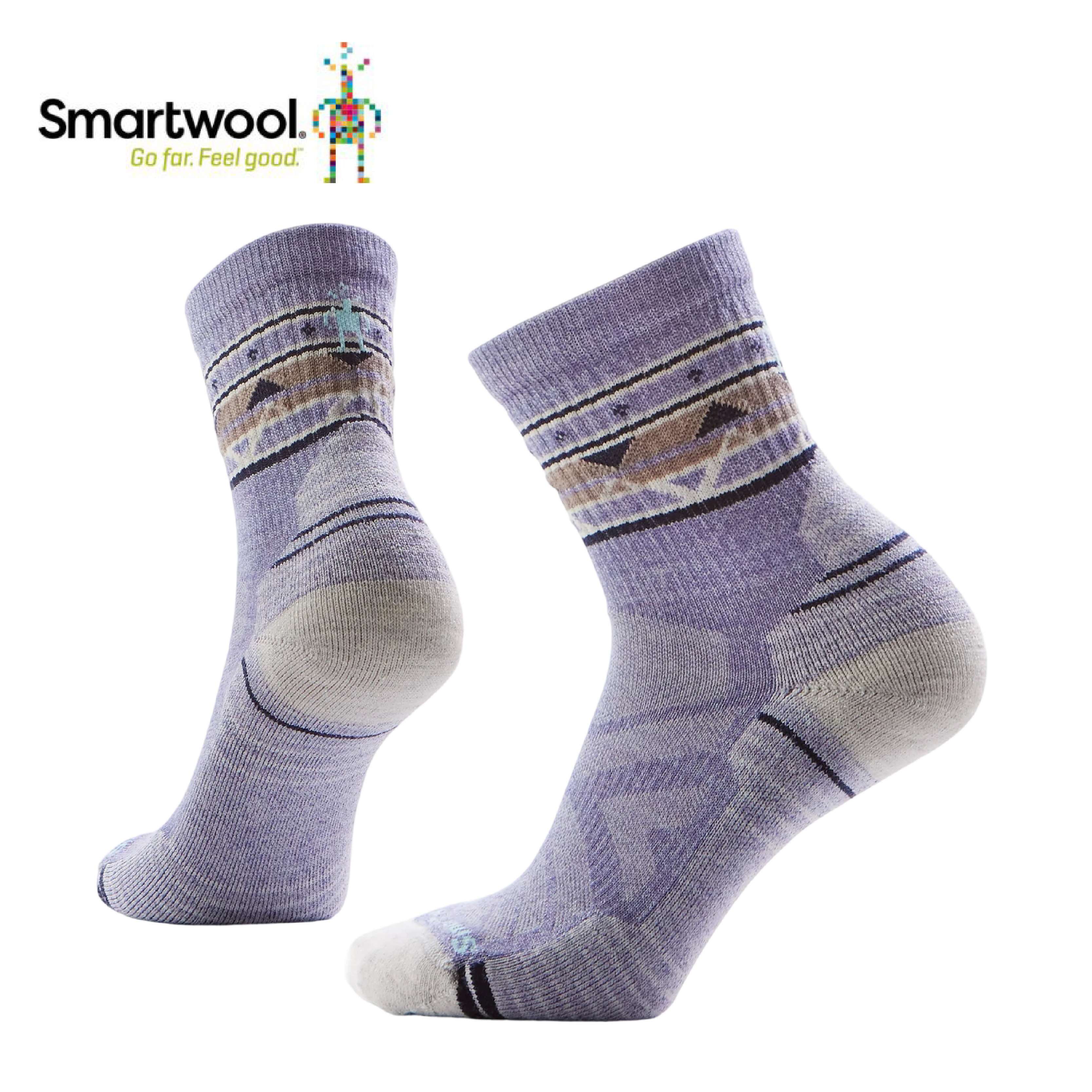 Smartwool 美國 機能輕量減震民族中筒襪 女款 (3色) 44SW001580