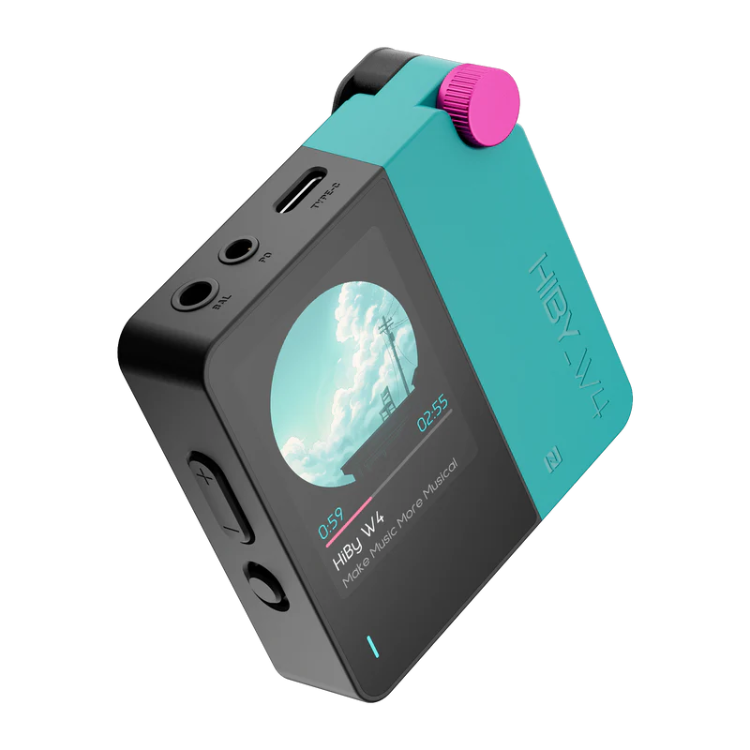 HiBy W4 雙 DAC + Magsafe 藍牙解碼耳擴 (*Magsafe背板需另外選購)