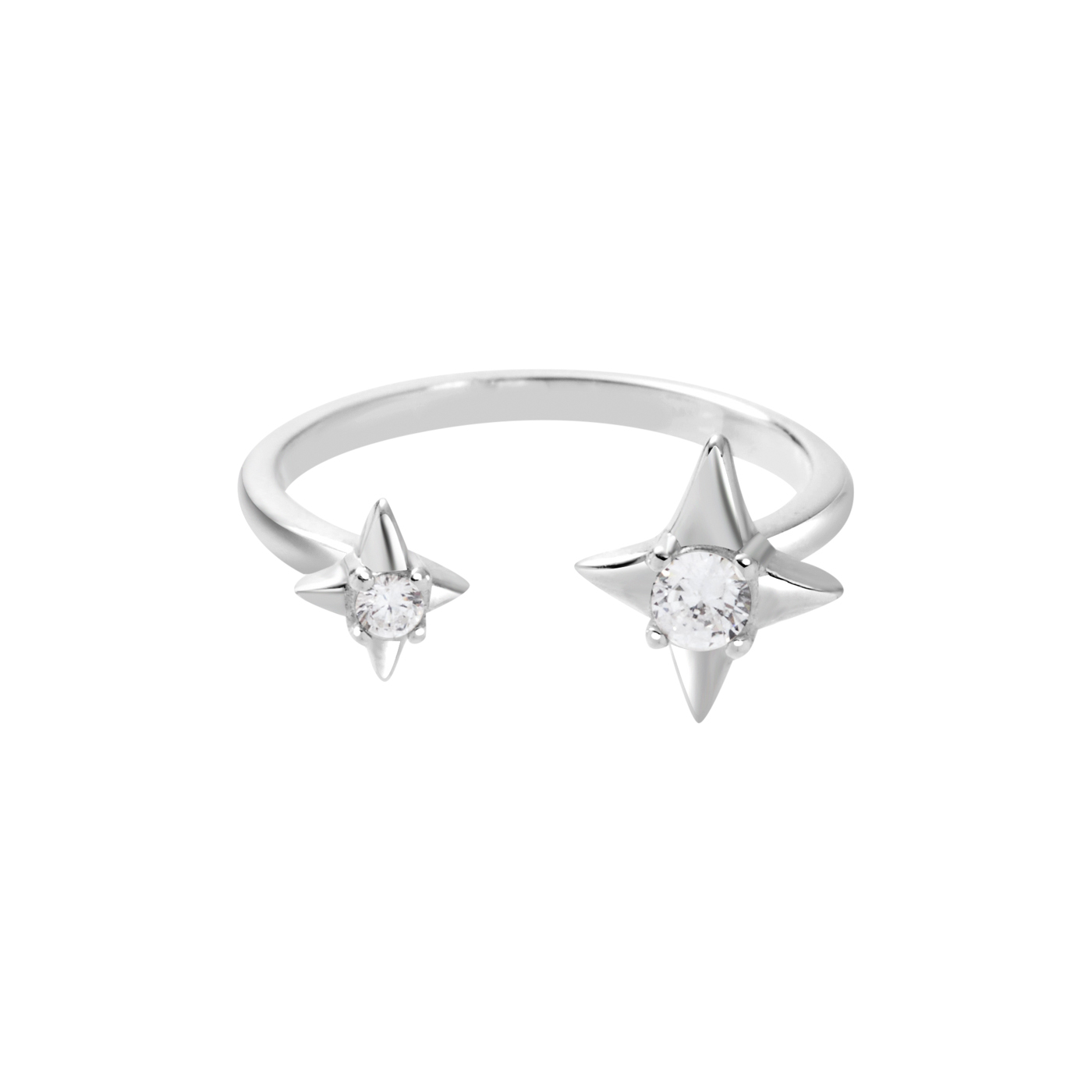 純銀,星芒,戒指,平價飾品