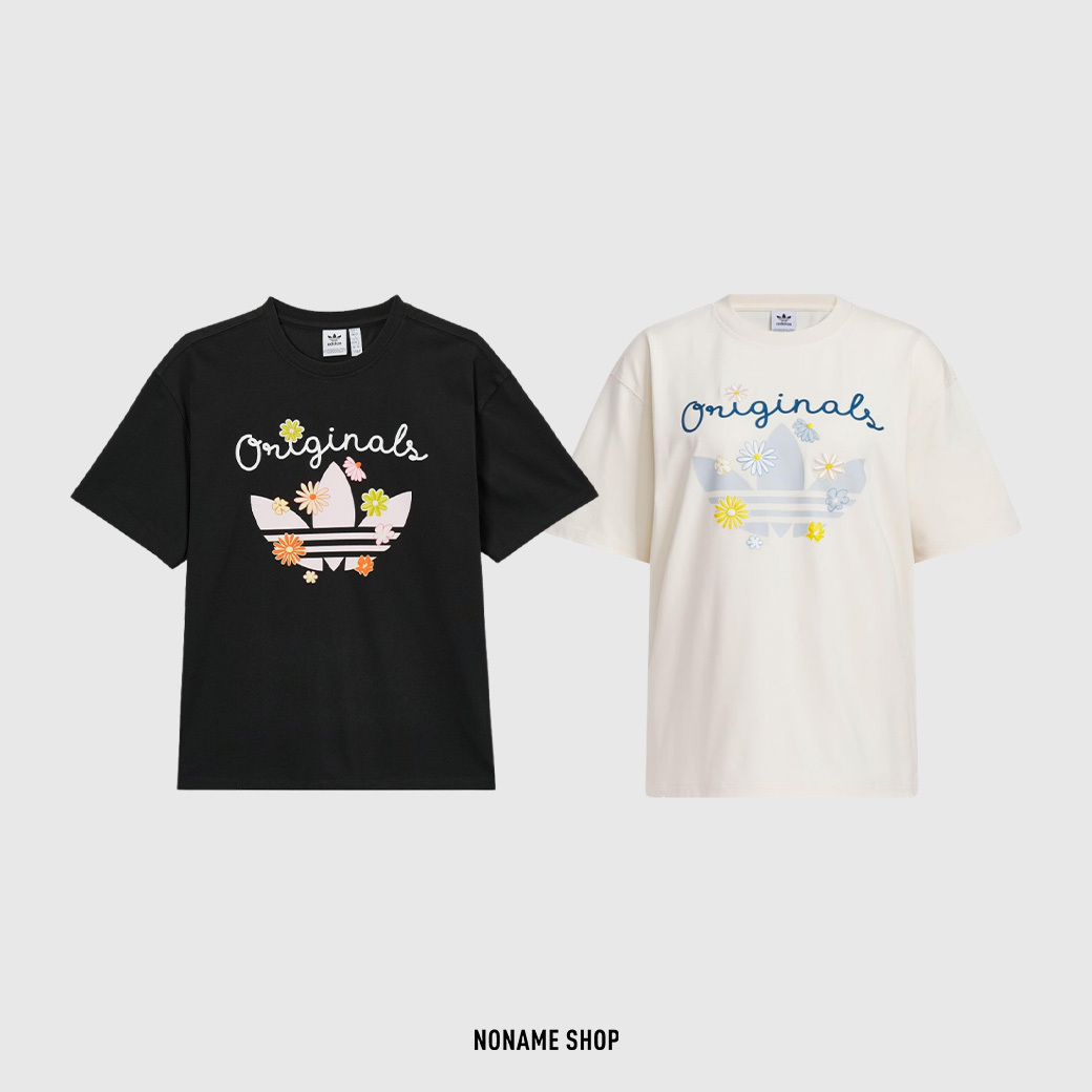 ADIDAS ORIGINALS 三葉草 雛菊 短袖 兩色 (女款)