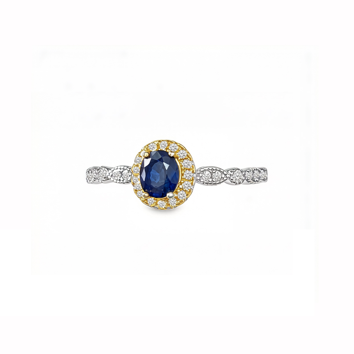 จิวเวลรี่น้ำหนักเบา|ไพลิน (Sapphire)|เงิน S925|แหวน|M3