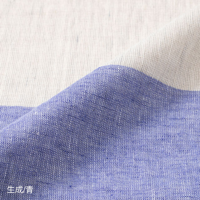 中川政七商店 - 柔軟亞麻披肩圍巾 原色/青