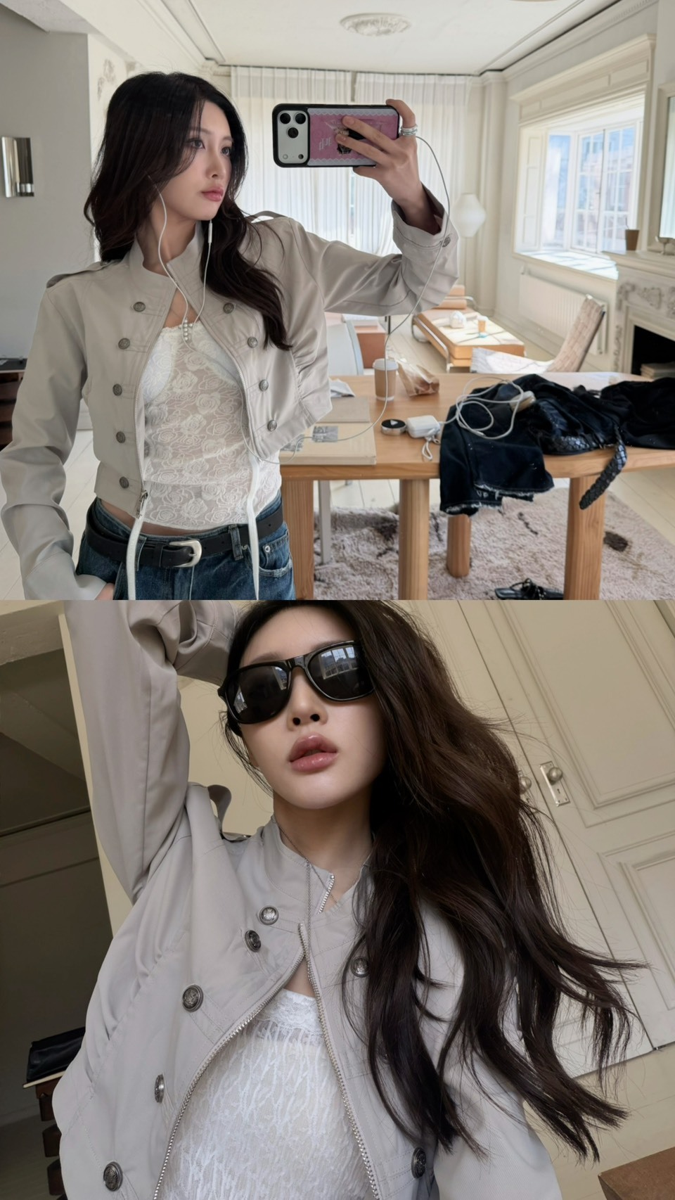 現貨! 9.amez project Nopoleon jacket 拿破崙夾克 (beige)