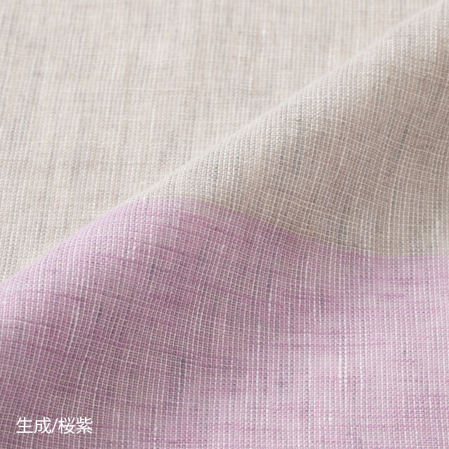 中川政七商店 - 柔軟亞麻披肩圍巾 原色/櫻紫