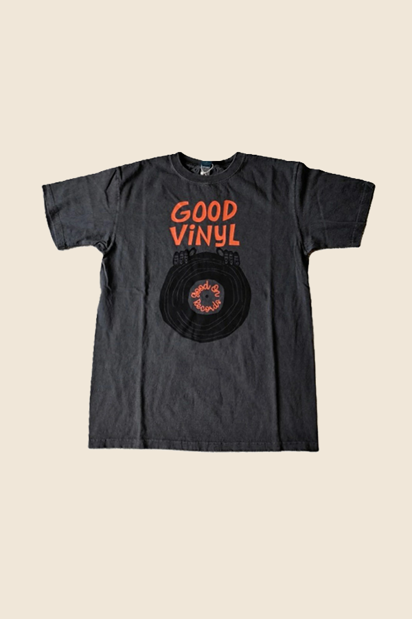 GOOD ON - GOOD VINYL 短TEE (經典黑)