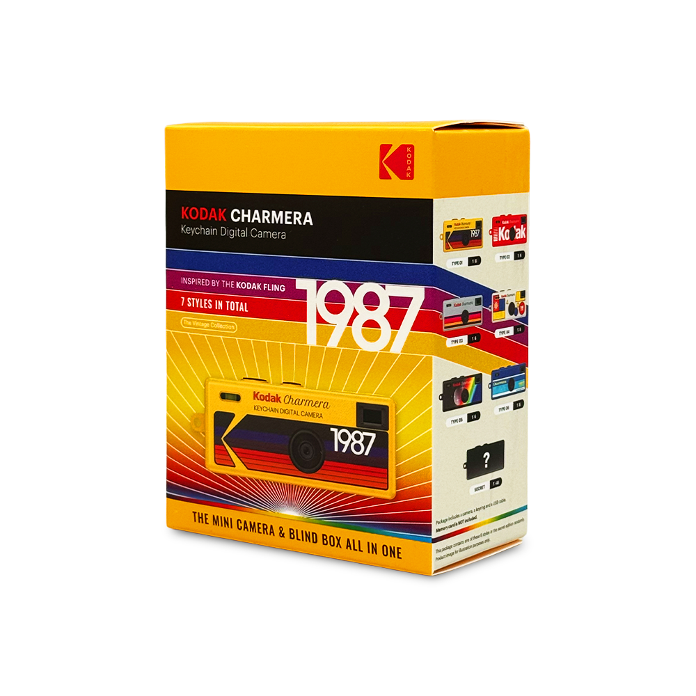 【KODAK】 柯達 KODAK Charmera 迷你相機 復古底片風 鑰匙圈 盲盒 相機 隨身相機 錄影 拍照