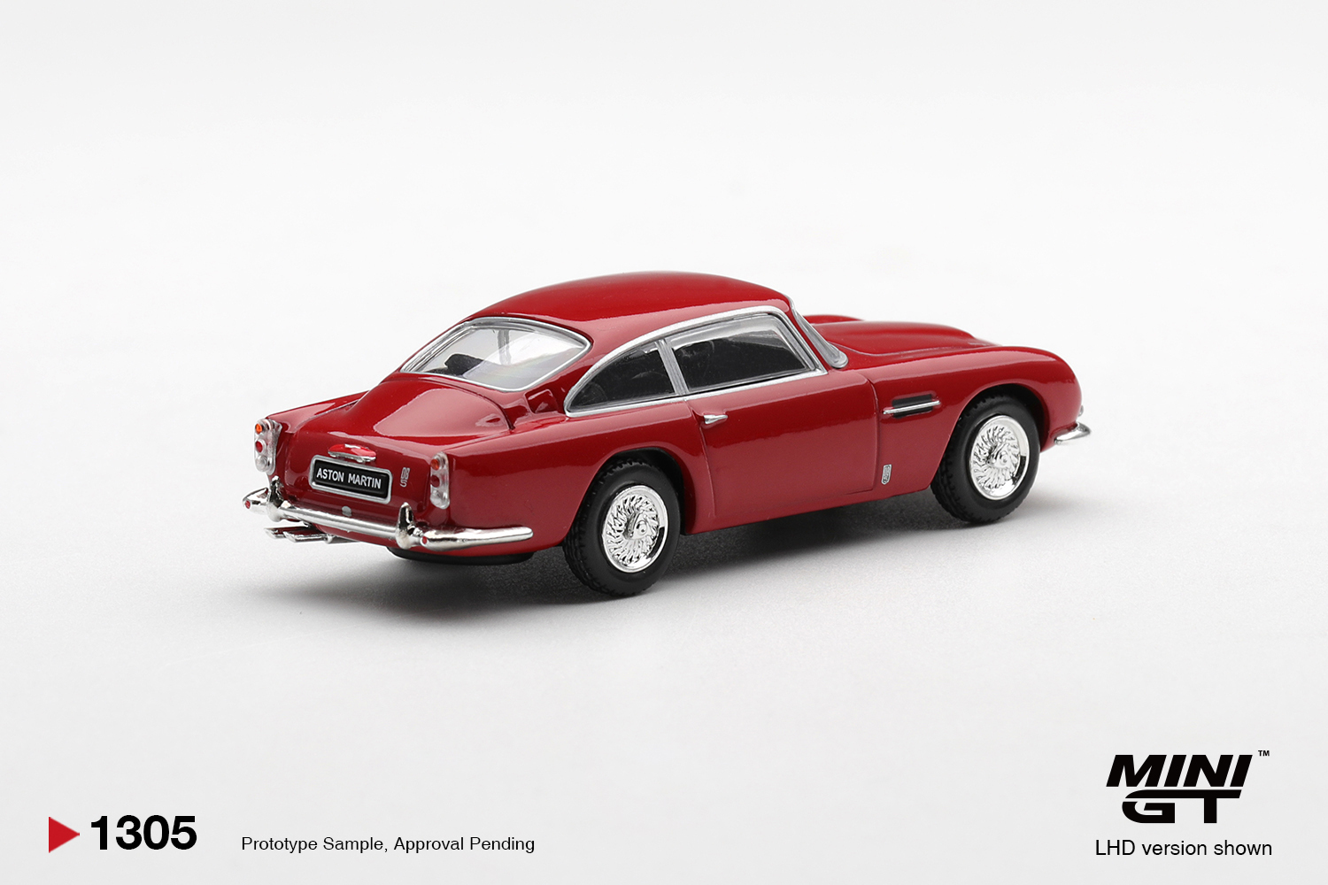 [預訂] Mini GT #1305 奧斯頓·馬丁 DB5 Fiesta 紅色－左軚