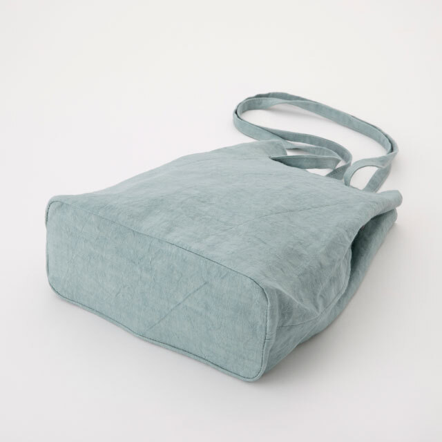 中川政七商店 - 天然風乾亞麻束口包 / 青瓷
