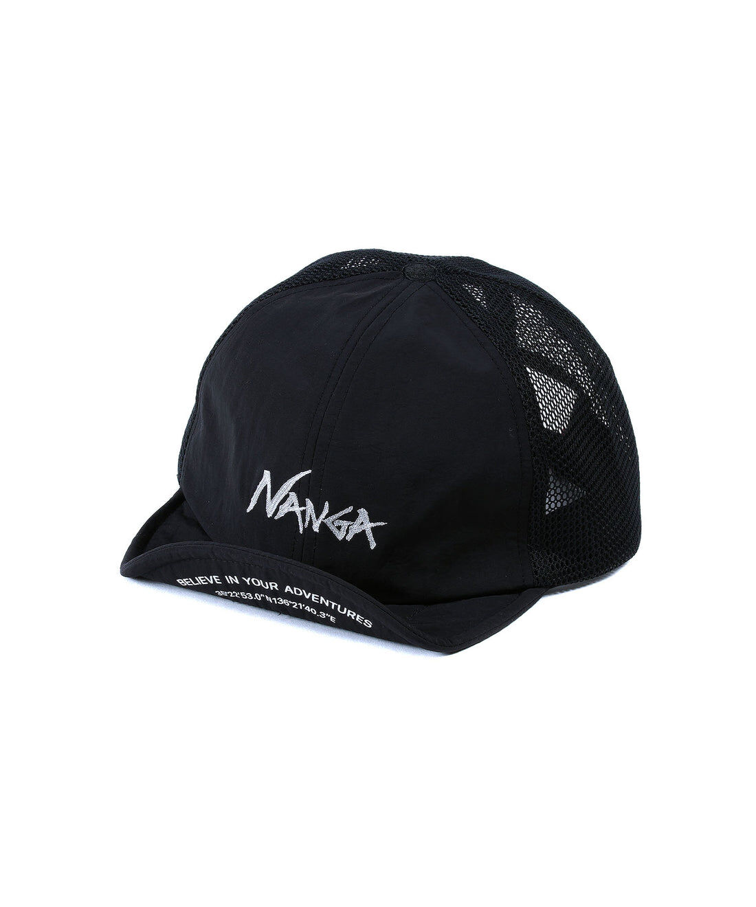【新品未使用】 NANGA × Clef MESH CAP BLACK NANGA×Clef MESH CAP