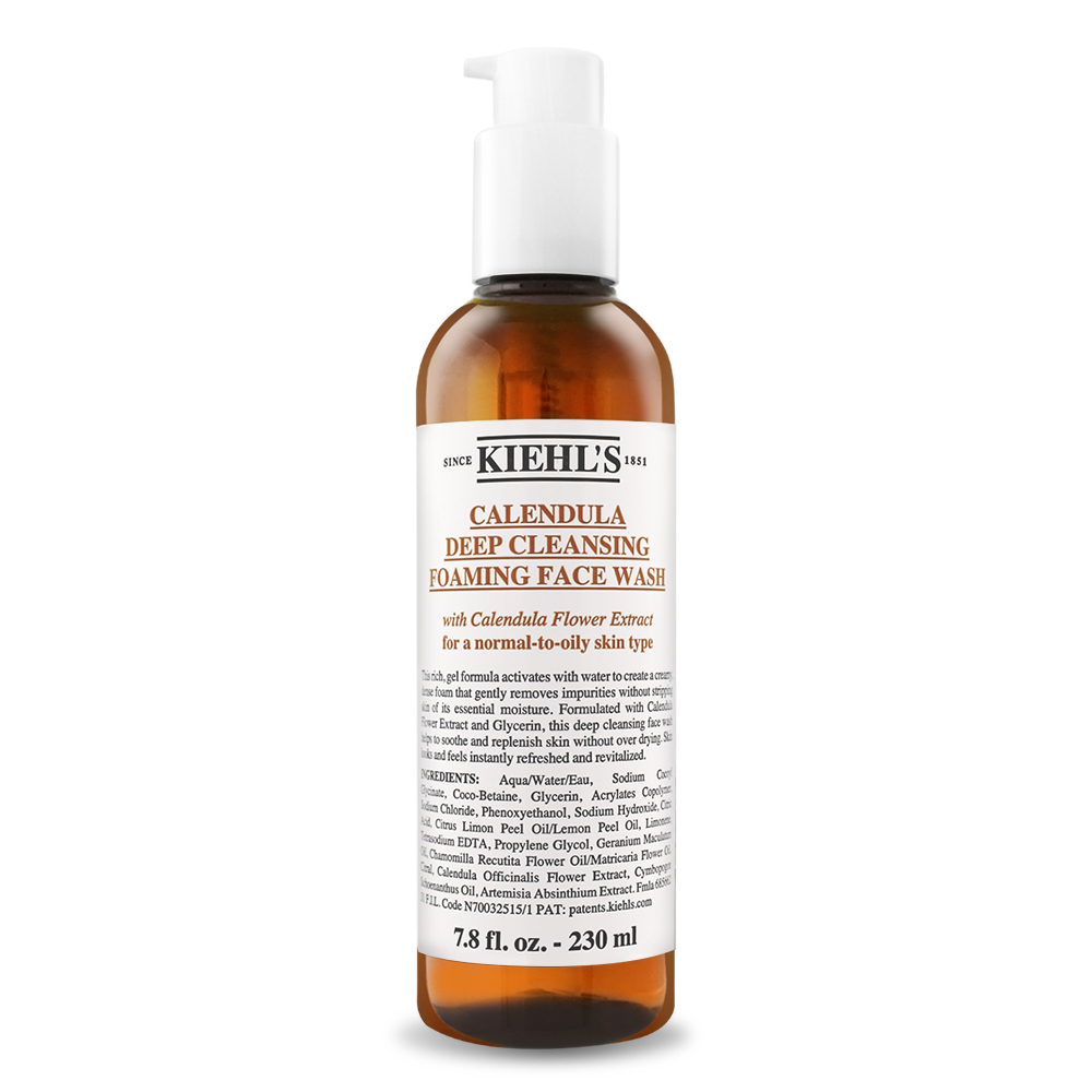 KIEHL'S 契爾氏 金盞花植物精華潔面泡泡凝露(230ml)-國際航空版