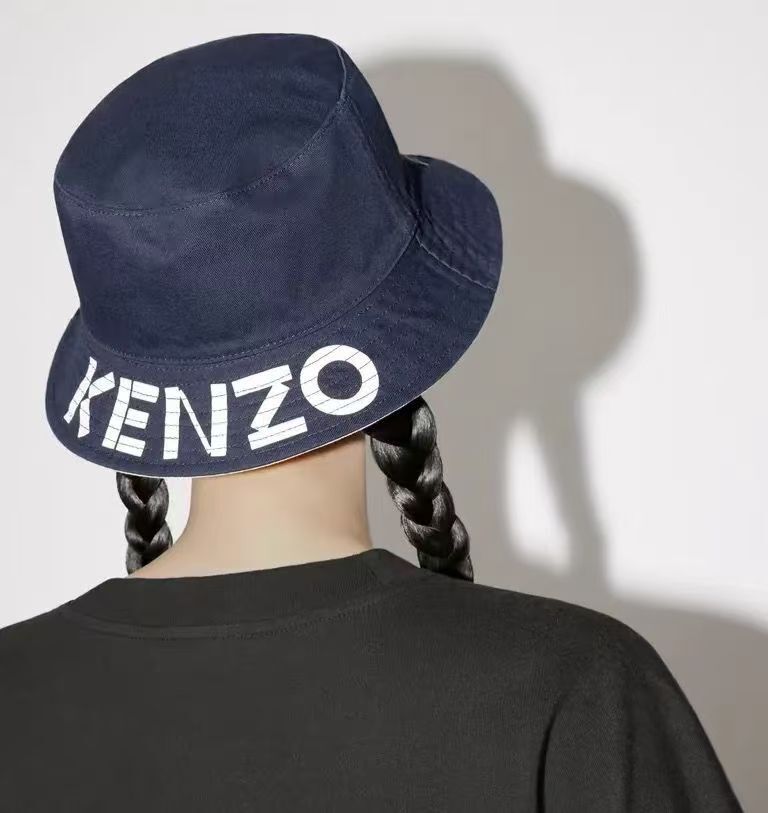 【預購】Kenzo H051807 KENZO刺綉漁夫帽（黑色）