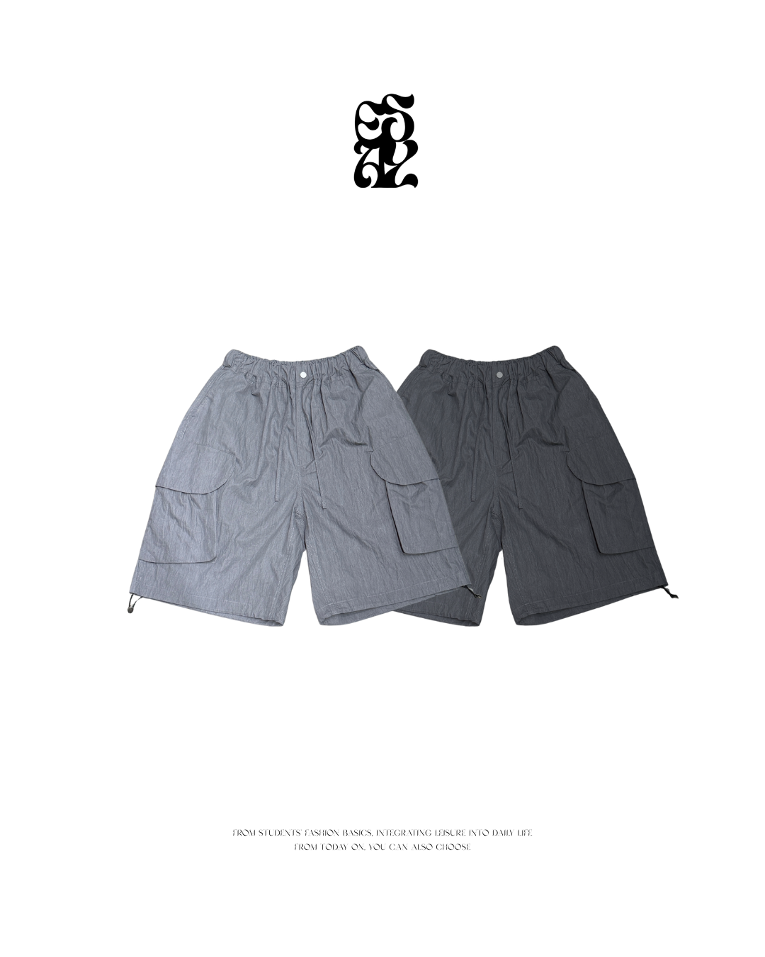 TS水洗口袋尼龍短褲