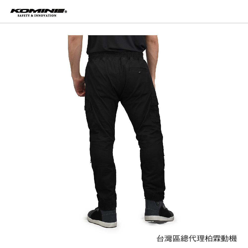 【KOMINE】 PK-753 彈力透氣騎士防摔褲