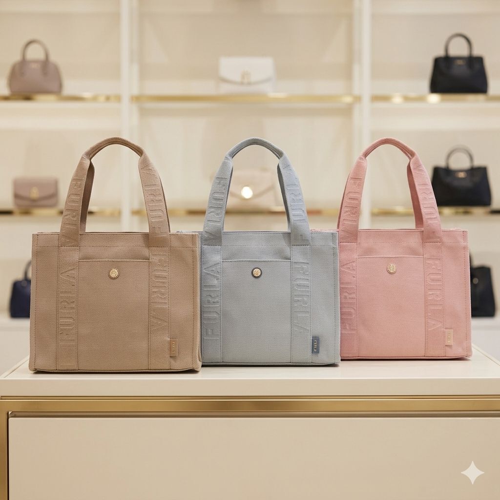 【預購】Furla H051742 帆布大號托特包