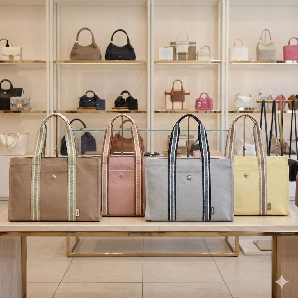 【預購】Furla H051741 Planeta 帆布大號托特包