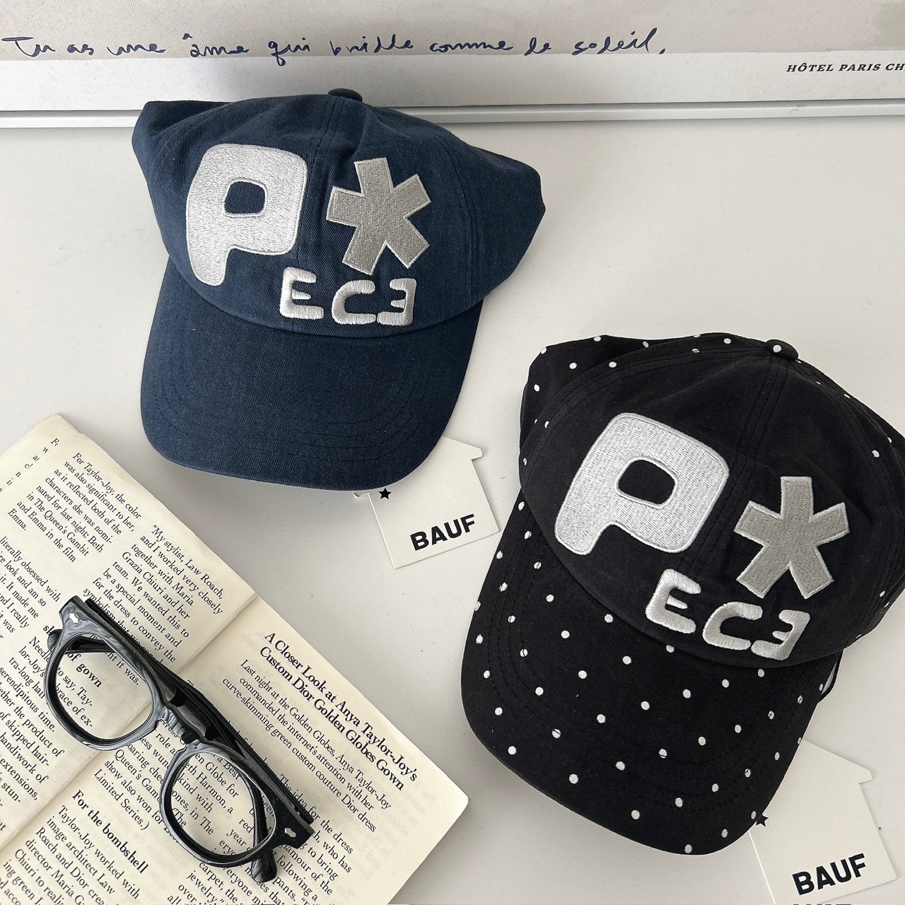 （現貨）韓牌  BAUF PEC3 logo 老帽 BAUF07