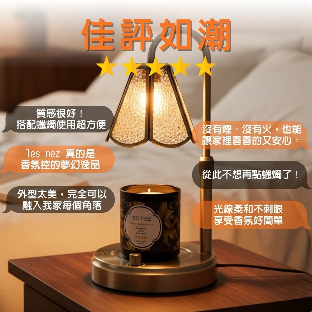 流光歲月融蠟燈