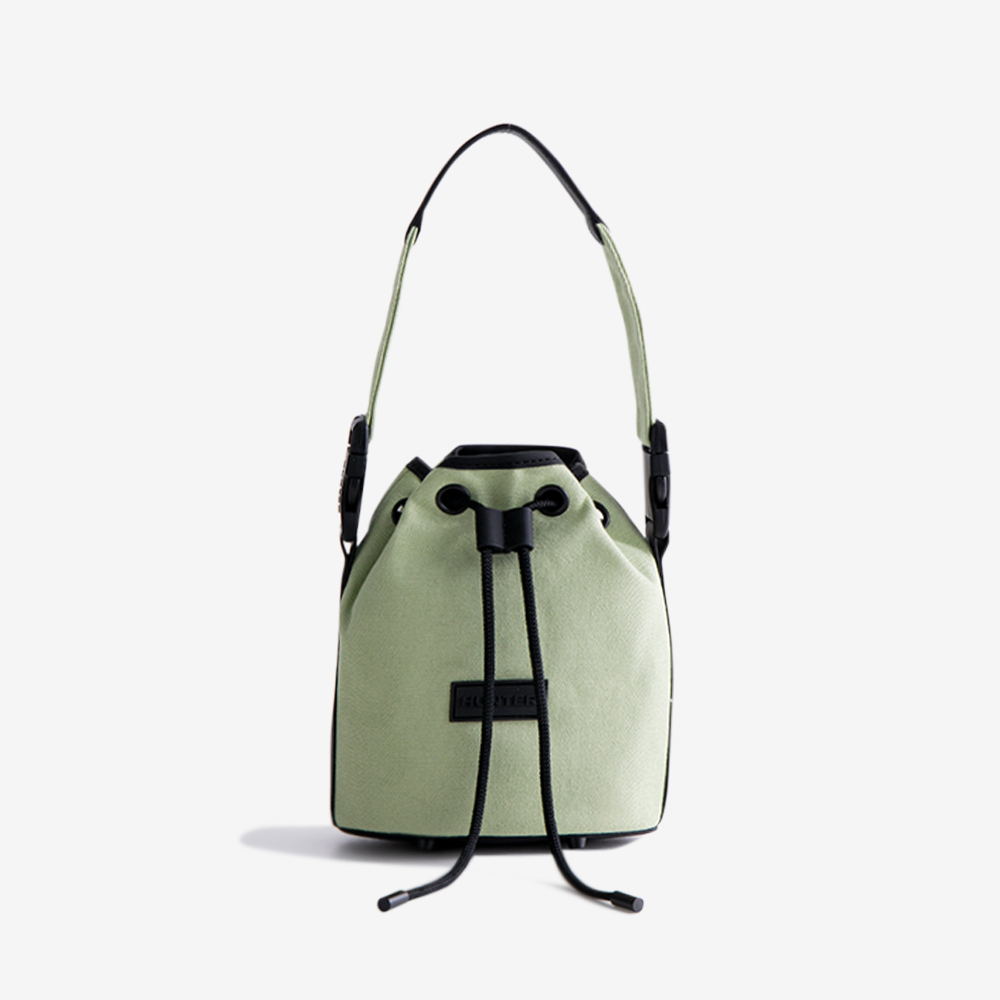 防水 Refined Drawstring Canvas Bucket