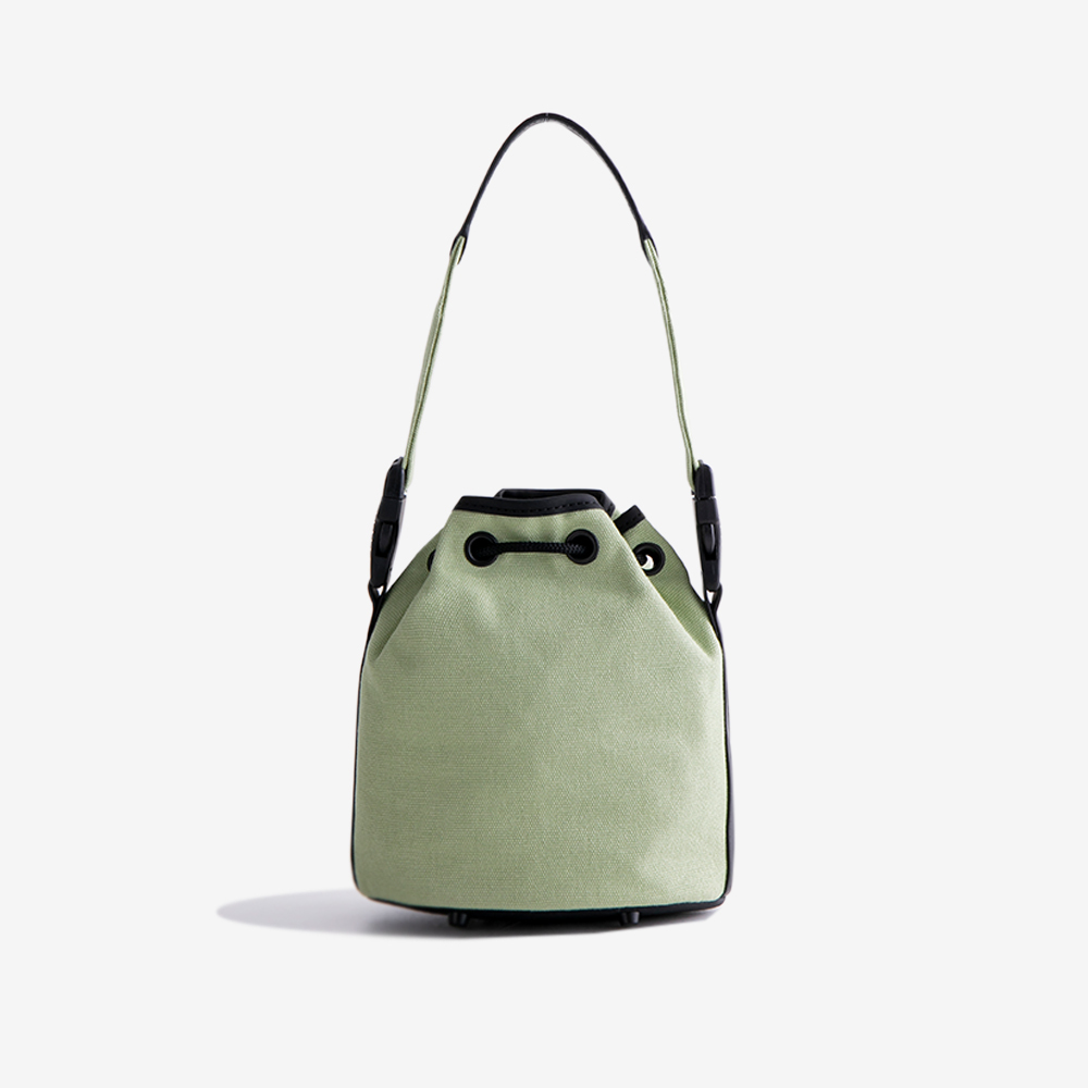 防水 Refined Drawstring Canvas Bucket