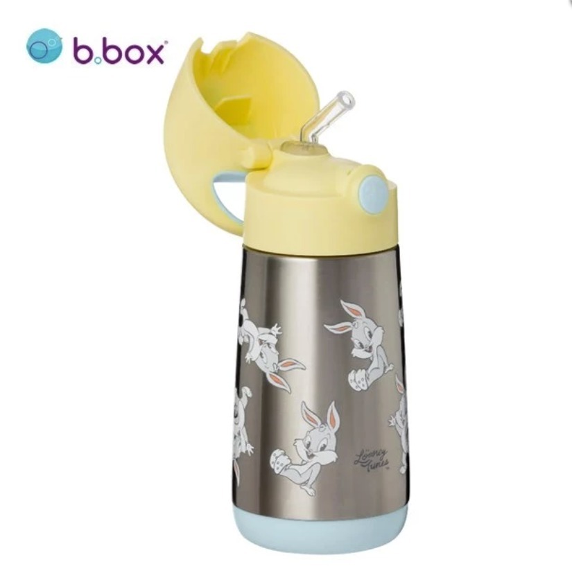 b.box 不銹鋼吸管保溫水樽/ 350ml 賓尼兔