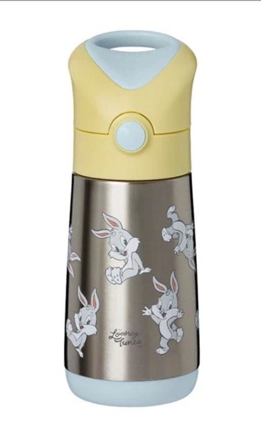 b.box 不銹鋼吸管保溫水樽/ 350ml 賓尼兔