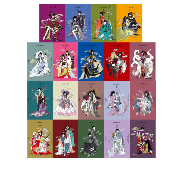 《CLAMP PREMIUM COLLECTION xxxHOLiC》首刷書盒版 全19冊！預備日期5月18日至6月7日