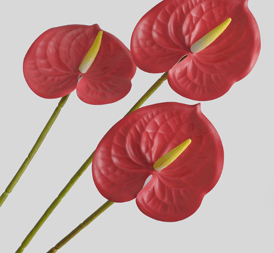 人造花 小紅掌 2色