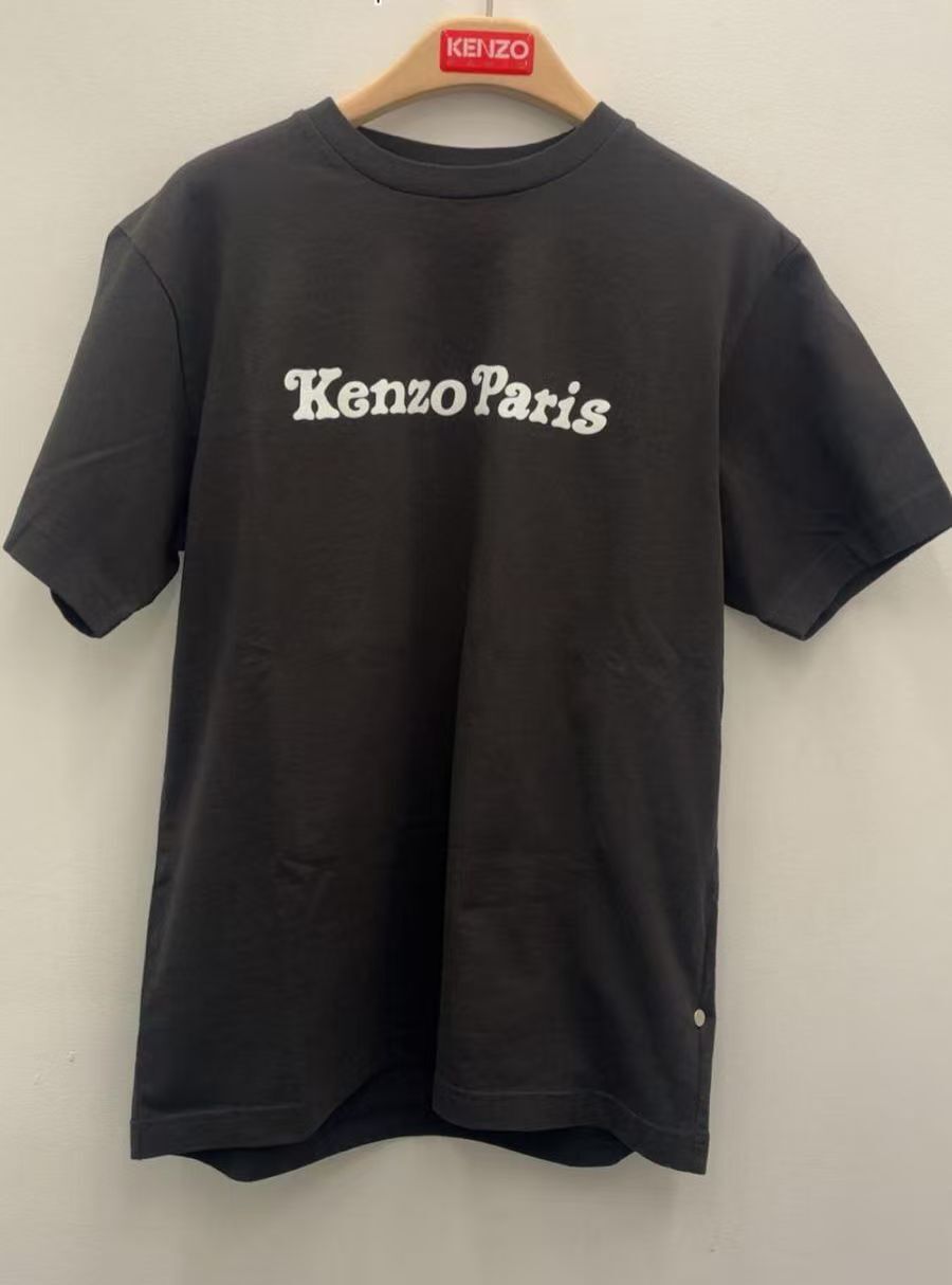 【預購】Kenzo H051817 男女同款三隻老虎上衣（黑色）
