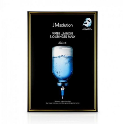 [S] JMSOLUTION JMSOLUTION WATER LUMINOUS S.O.S RINGER MASK BLACK, 8809505542143 (SJM130)