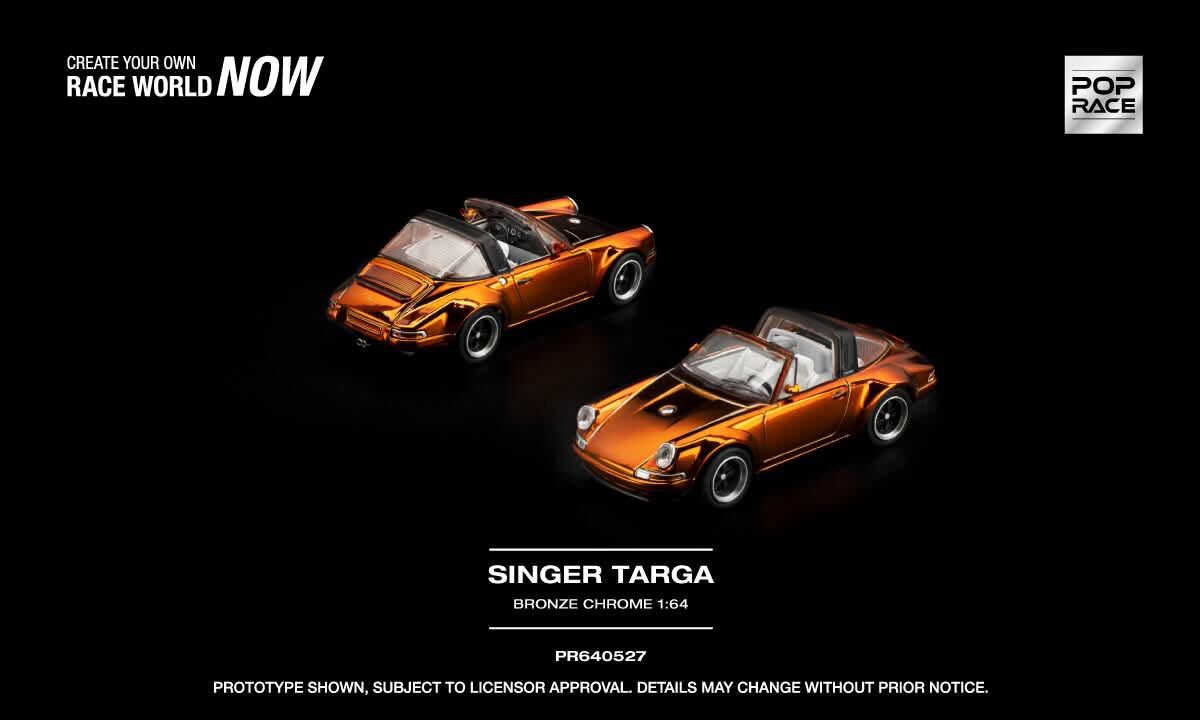 預訂 Pre Order - POPRACE SINGER TARGA BRONZE CHROME     PR640527