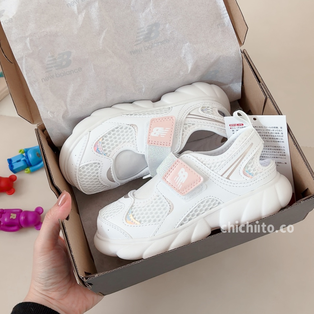 New Balance P230  粉紅棉花糖小涼鞋