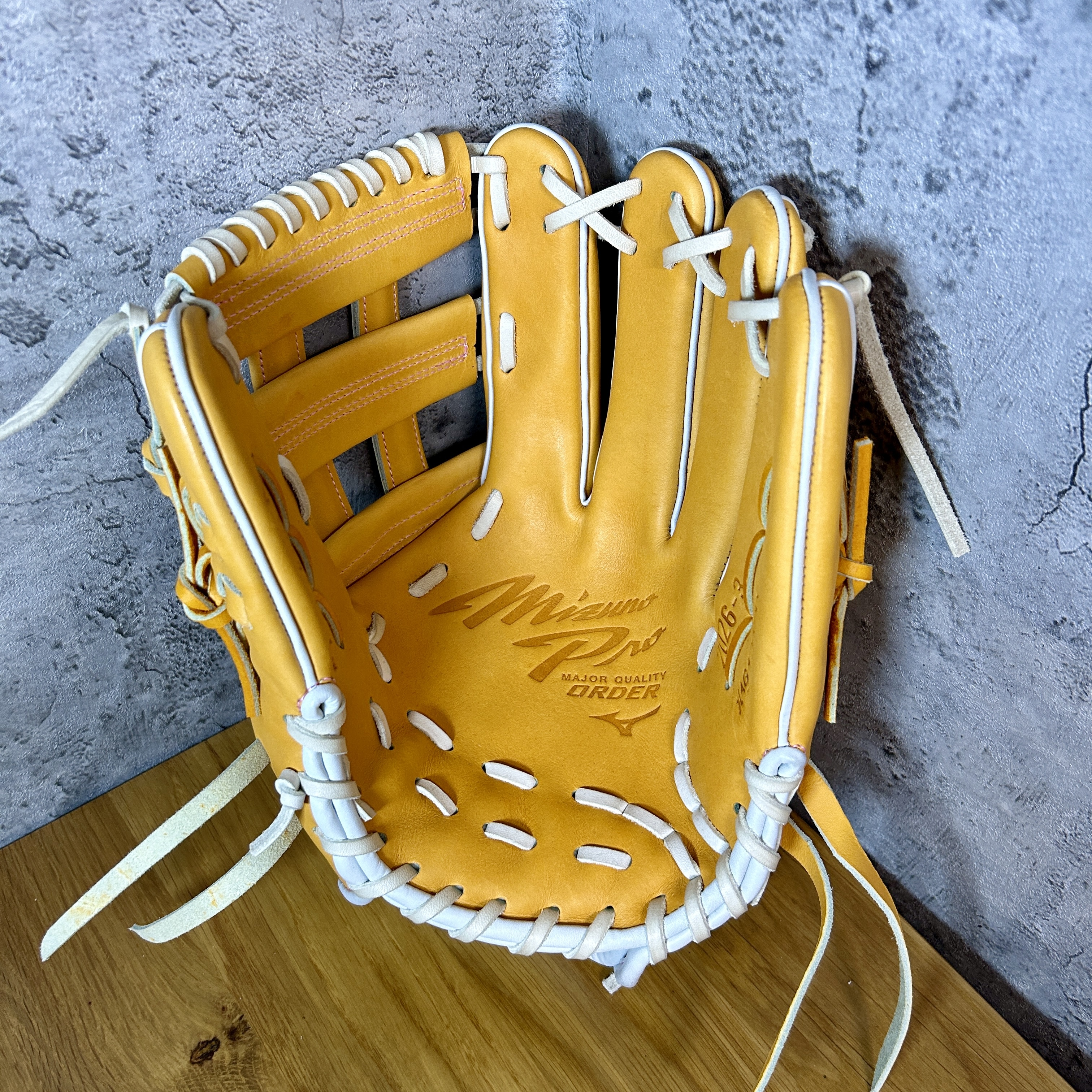 【照片分享】MIZUNO mizuno pro 硬式内野 1AJGH74050 ⻑岡秀樹(東京ヤクルト)モデル内野⼿型① +10mm