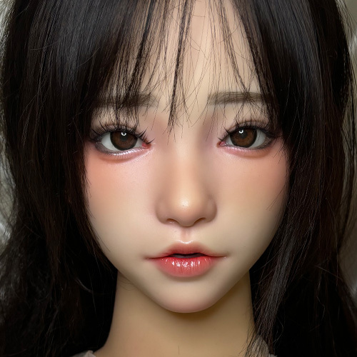 HYPER DOLL 嗨波娃娃 EX系列 可動下巴軟矽膠單頭雕 金恩 開闔眼款 silicone sex doll heads only