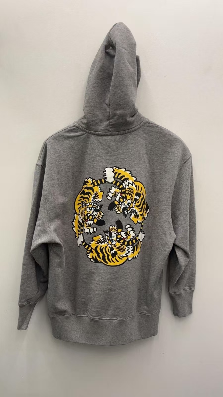 【預購】Kenzo H051833 男裝有帽衛衣（灰色）