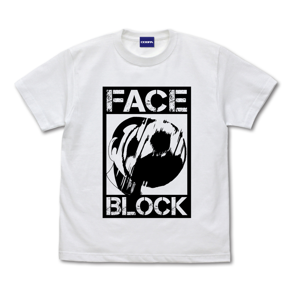 顔面ﾌﾞﾛｯｸ Tｼｬﾂ/WHITE COSPA 060126