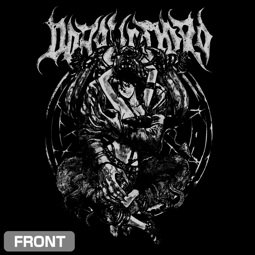 ﾊﾙ 袖ﾘﾌﾞﾛﾝｸﾞｽﾘｰﾌﾞTｼｬﾂ/BLACK COSPA 060126