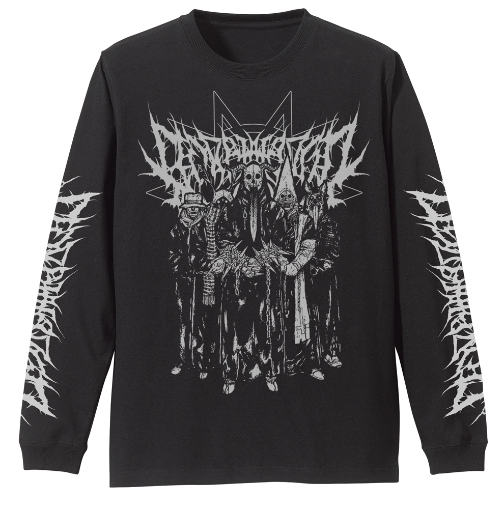 ﾁﾀﾞﾙﾏと悪魔たちの袖ﾘﾌﾞﾛﾝｸﾞｽﾘｰﾌﾞTｼｬﾂ/WHITE COSPA 060126
