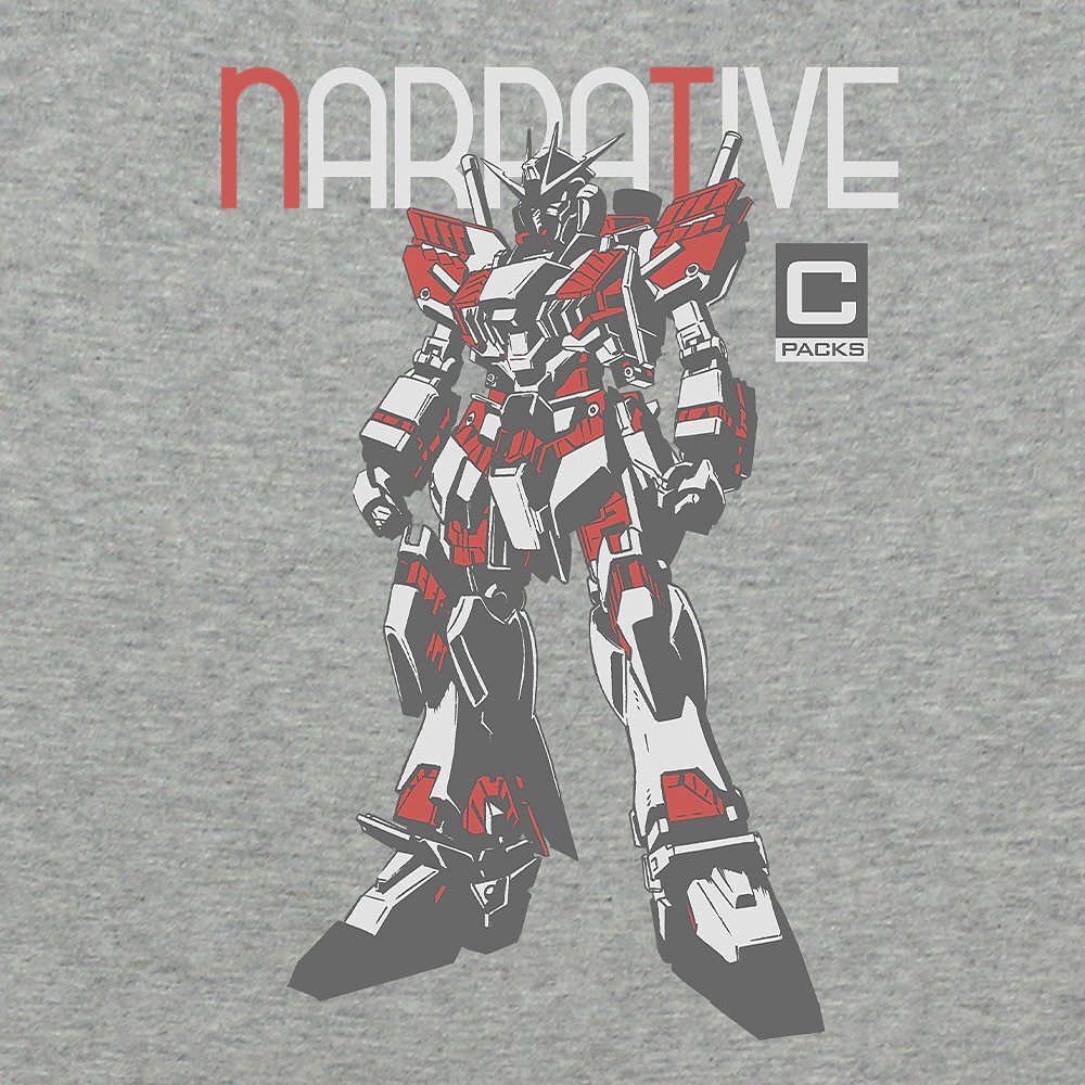 ﾅﾗﾃｨﾌﾞｶﾞﾝﾀﾞﾑ C装備 Tｼｬﾂ/MIX GRAY COSPA 060126